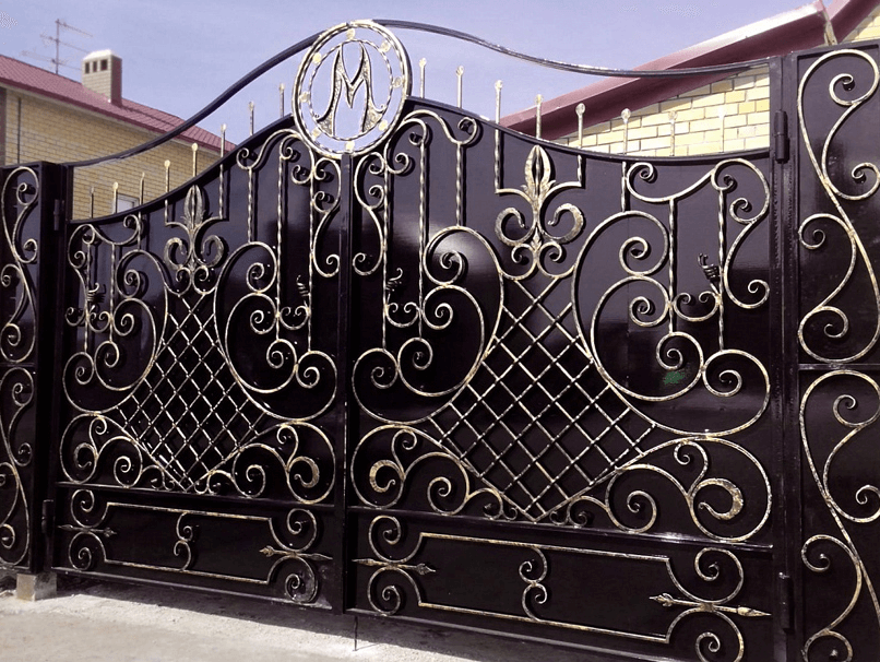 кованые ворота и калитки в Орехово-Зуево
