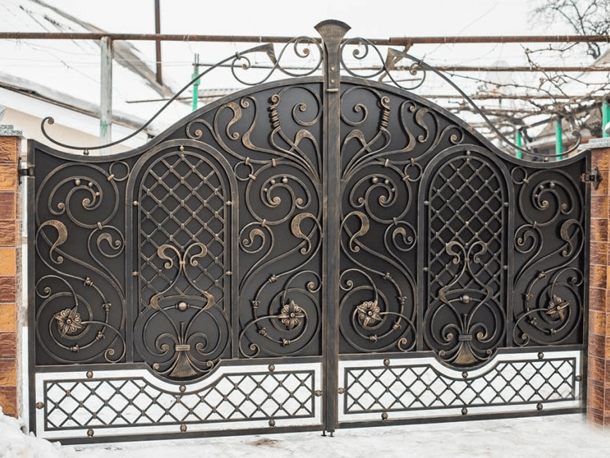 кованые ворота и калитки в Орехово-Зуево